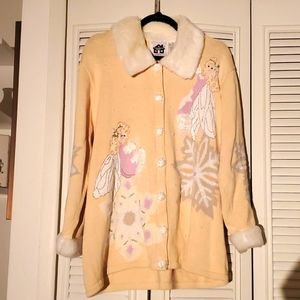 COPY - Like new! Vintage Storybook Knits snow queen sweater set with snowflake …